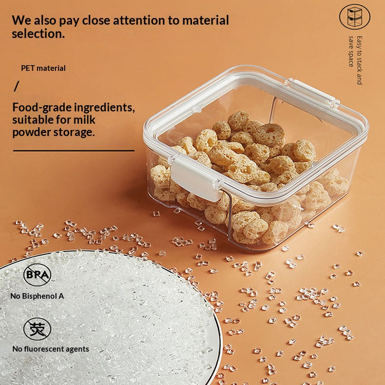 FreshVault™ Airtight Pantry Containers — 5 Sizes, Stackable Kitchen Organisation