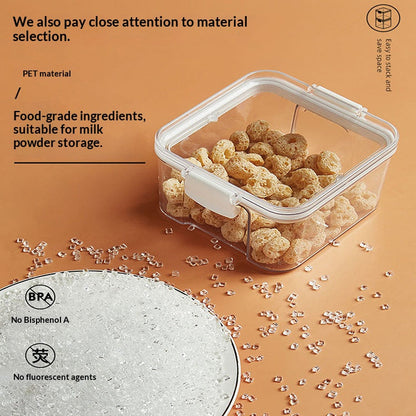 FreshVault™ Airtight Pantry Containers — 5 Sizes, Stackable Kitchen Organisation