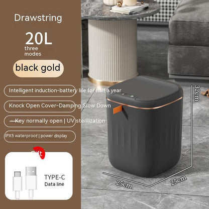 Smart Trash Can | Automatic Sensor Lid Touchless Bin