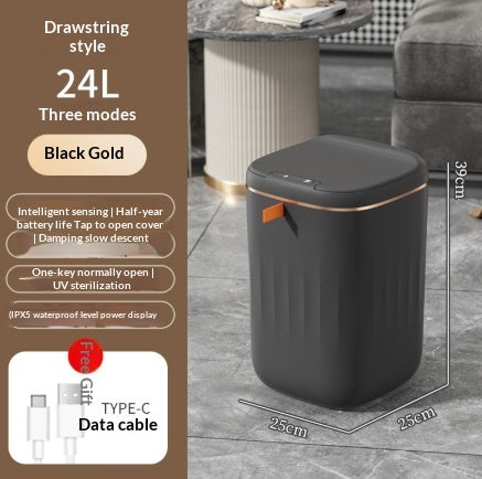 Smart Trash Can | Automatic Sensor Lid Touchless Bin