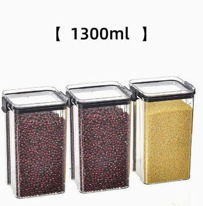 FreshVault™ Airtight Pantry Containers — 5 Sizes, Stackable Kitchen Organisation