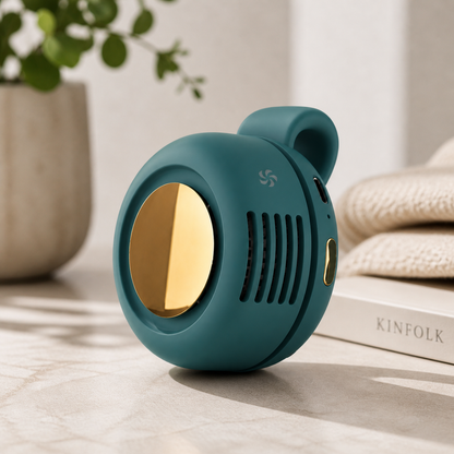 BreezClip™ Mini Cooling Fan — Clip-On, Rechargeable & Ultra-Quiet