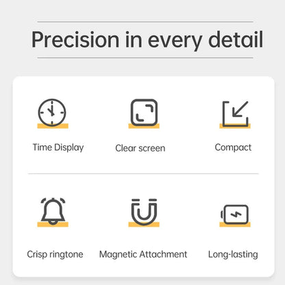 ClimaClock™ Smart Weather Station — Temperature, Humidity & Alarm in One