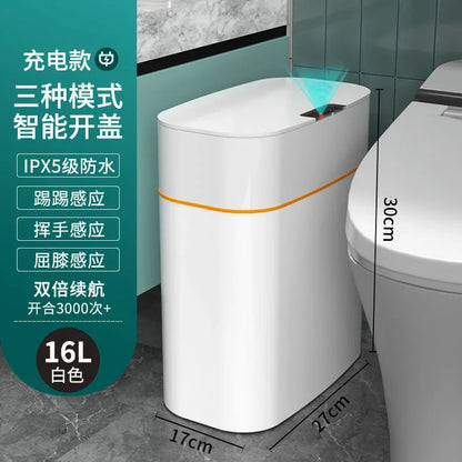 Smart Trash Can | Automatic Sensor Lid Touchless Bin