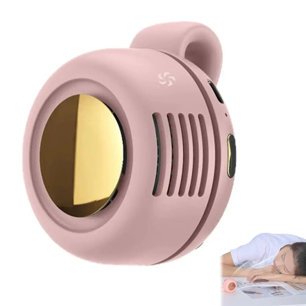 BreezClip™ Mini Cooling Fan — Clip-On, Rechargeable & Ultra-Quiet