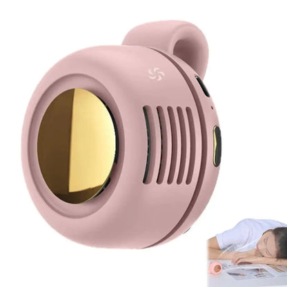 BreezClip™ Mini Cooling Fan — Clip-On, Rechargeable & Ultra-Quiet