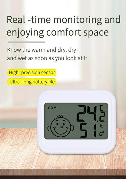 ClimaClock™ Smart Weather Station — Temperature, Humidity & Alarm in One