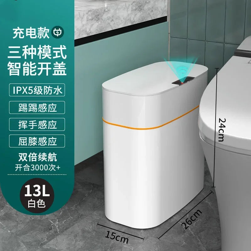 Smart Trash Can | Automatic Sensor Lid Touchless Bin
