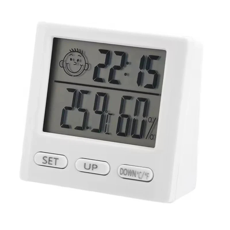 ClimaClock™ Smart Weather Station — Temperature, Humidity & Alarm in One