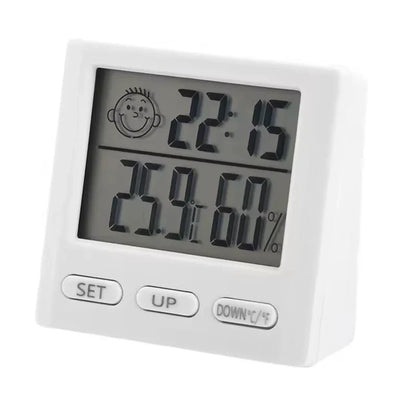 ClimaClock™ Smart Weather Station — Temperature, Humidity & Alarm in One