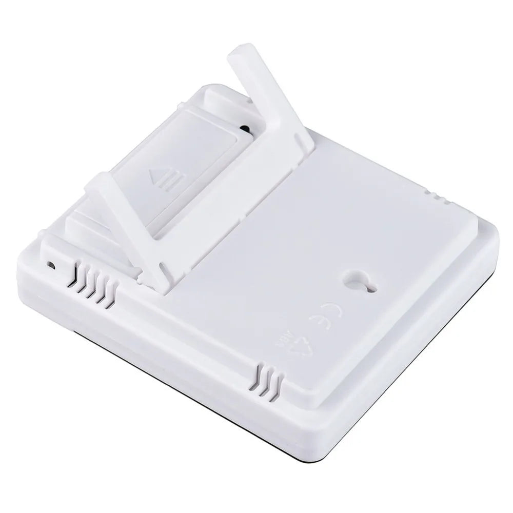 ClimaClock™ Smart Weather Station — Temperature, Humidity & Alarm in One