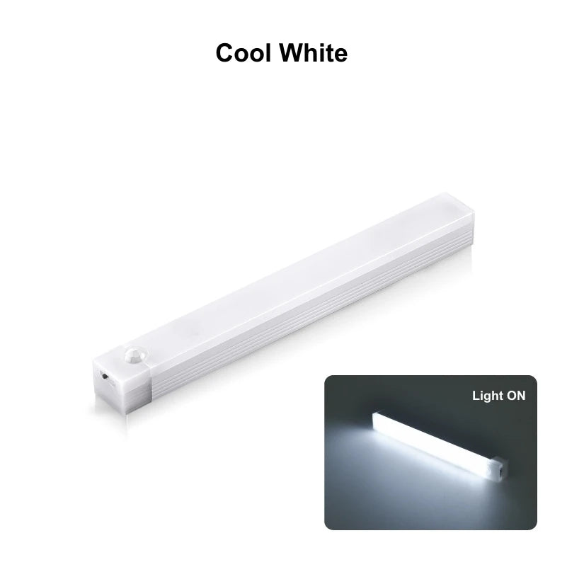 LightGuard™ Rechargeable Motion Sensor Light — Wireless LED for Cabinet, Wardrobe & Staircase