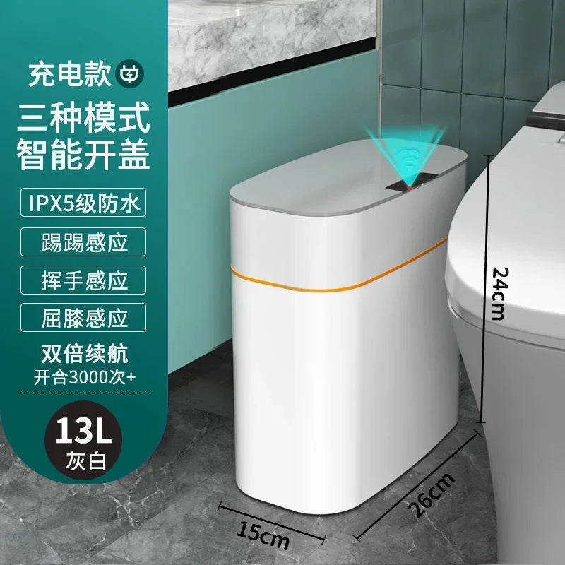 Smart Trash Can | Automatic Sensor Lid Touchless Bin