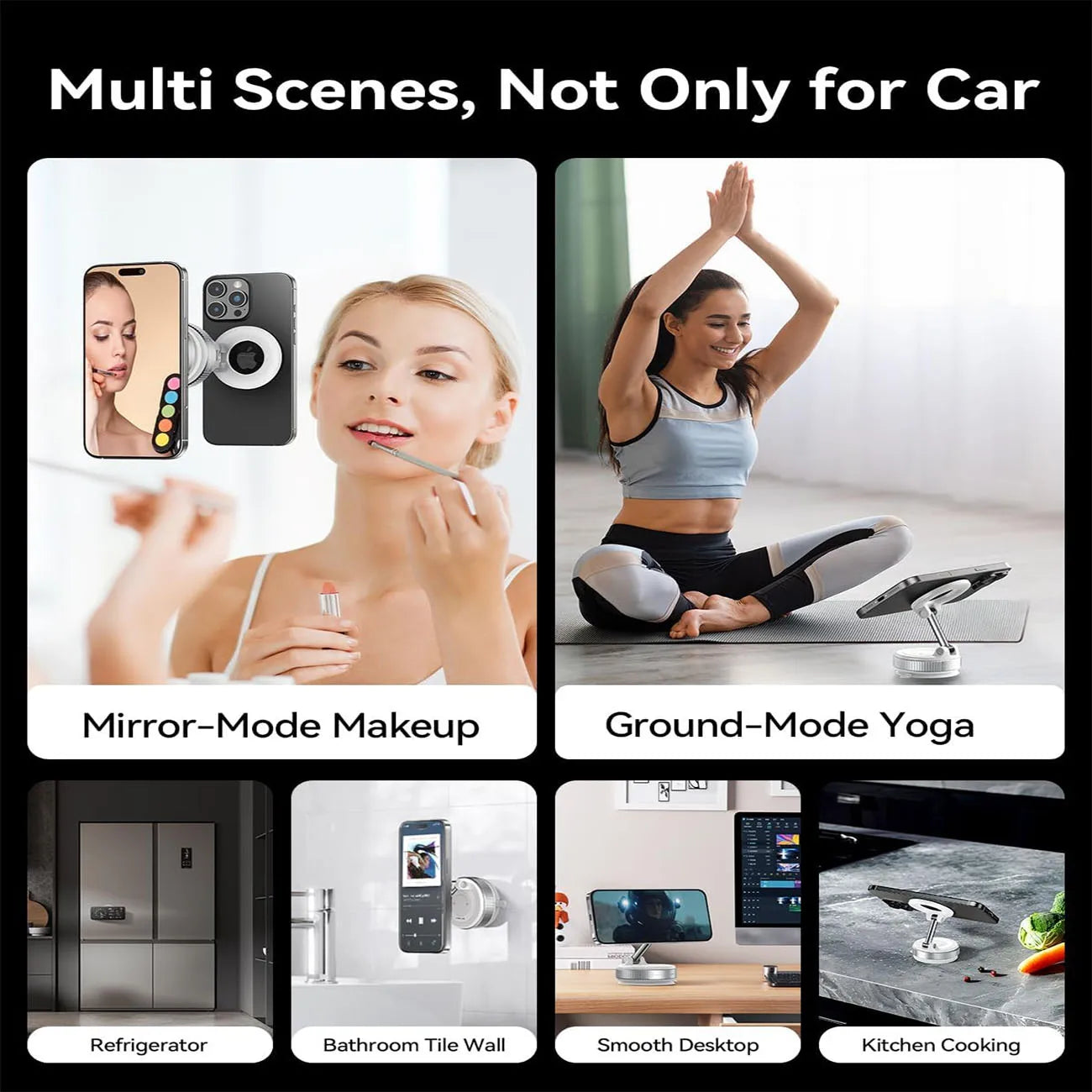 DriveView™ Magnetic Phone Mount — 360° Hands-Free Access Anywhere