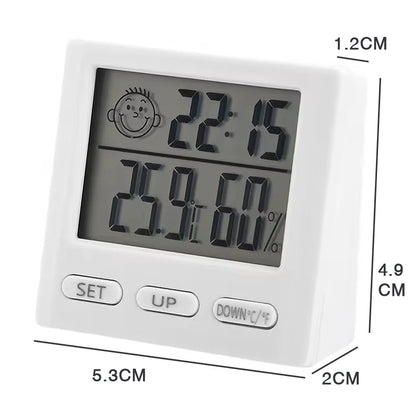 ClimaClock™ Smart Weather Station — Temperature, Humidity & Alarm in One