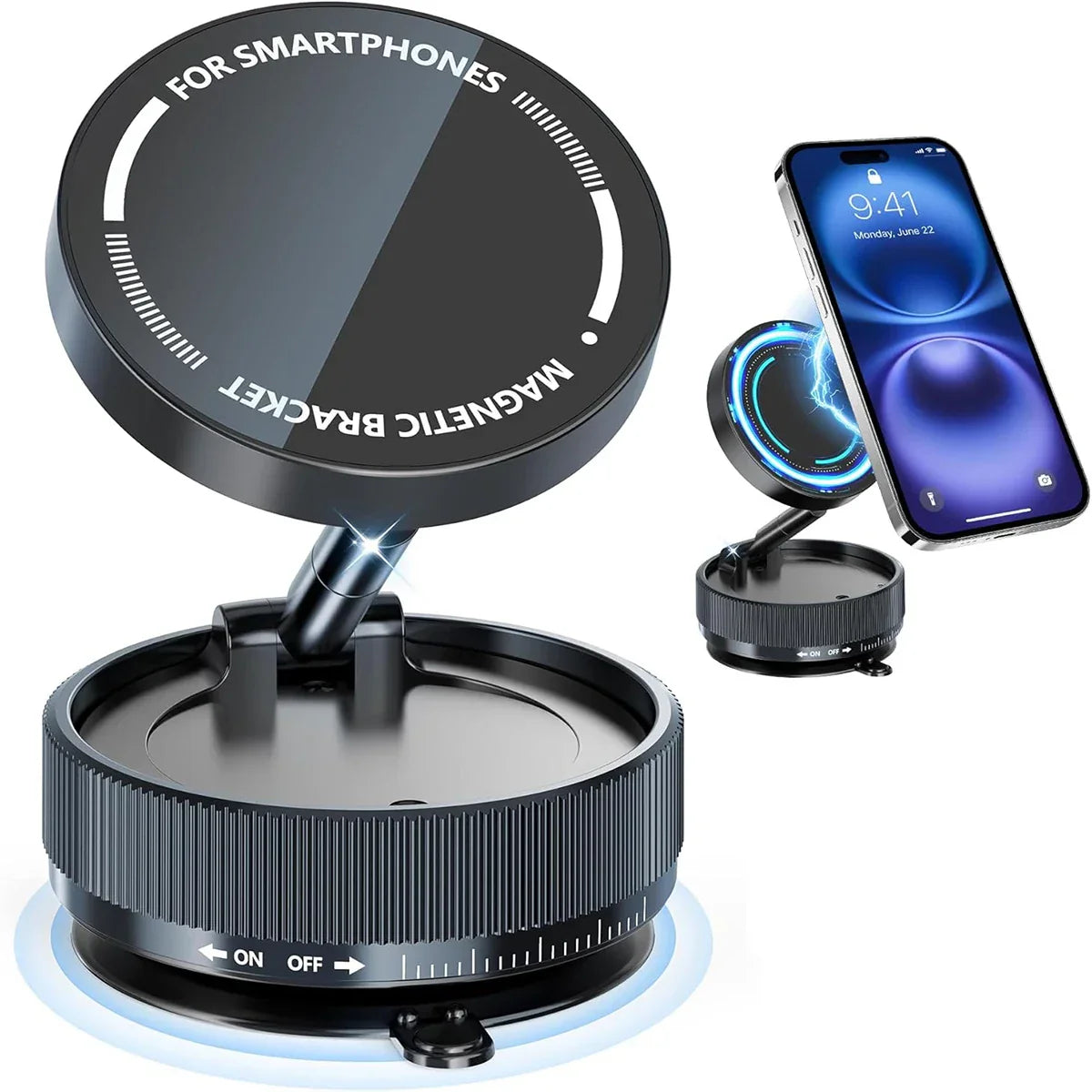 DriveView™ Magnetic Phone Mount — 360° Hands-Free Access Anywhere