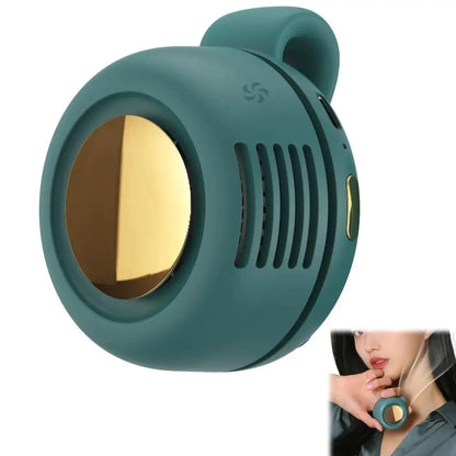 BreezClip™ Mini Cooling Fan — Clip-On, Rechargeable & Ultra-Quiet