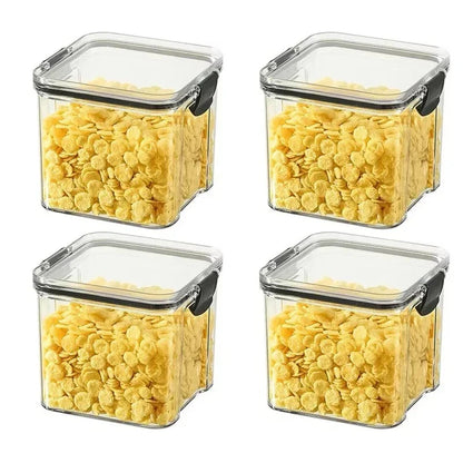 FreshVault™ Airtight Pantry Containers — 5 Sizes, Stackable Kitchen Organisation
