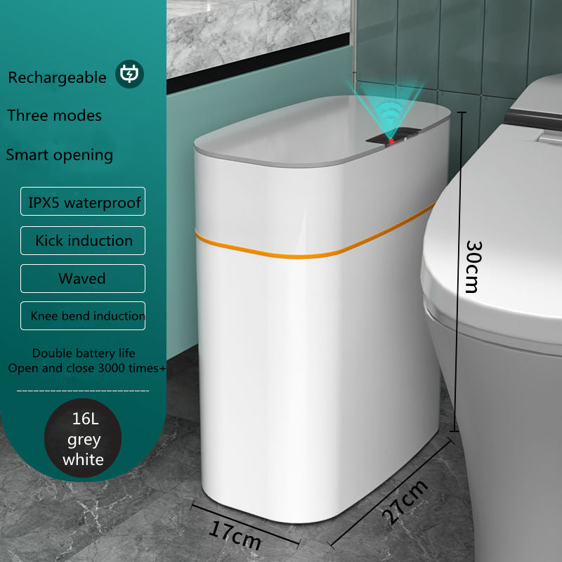 Smart Trash Can | Automatic Sensor Lid Touchless Bin