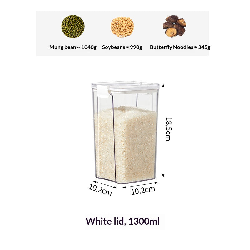FreshVault™ Airtight Pantry Containers — 5 Sizes, Stackable Kitchen Organisation