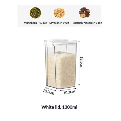 FreshVault™ Airtight Pantry Containers — 5 Sizes, Stackable Kitchen Organisation