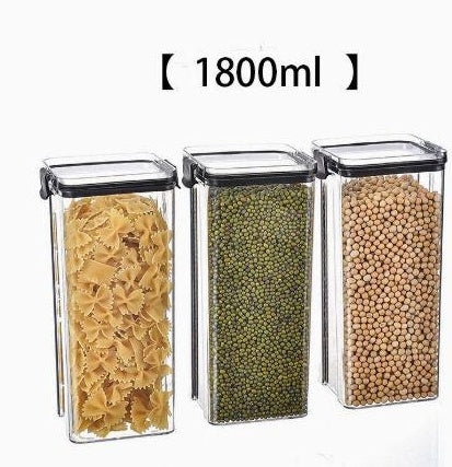 FreshVault™ Airtight Pantry Containers — 5 Sizes, Stackable Kitchen Organisation