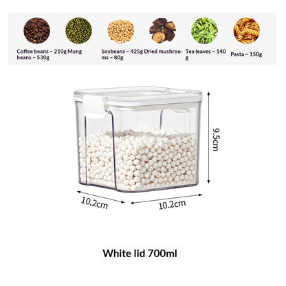 FreshVault™ Airtight Pantry Containers — 5 Sizes, Stackable Kitchen Organisation