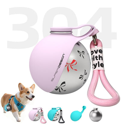 HydroPaws™ Dog Water Bottle with Bowl — Portable Travel Water Bottle for Dogs
